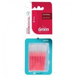 Escova Dental Green Interdental CilÍndrica 2mm 10un
