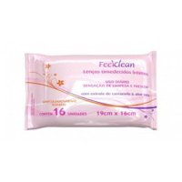 LenÇo Íntimo Umedecido Feelclean 16un