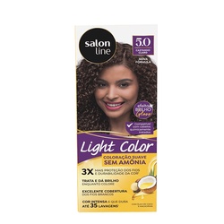 Tintura Light Color Kit 5.0 Castanho Claro