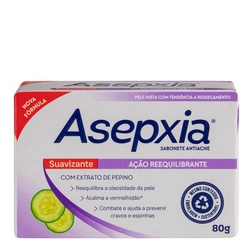 Sabonete Asepxia Suavizante 80g