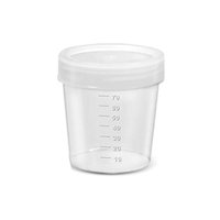 Coletor Universal Translucido Com Tampa Verde 3b 80ml