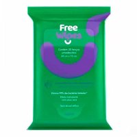 LenÇo Umedecido Free Wipes 20un