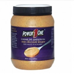 Creme Amendoim Power Choc Branco 1,005k