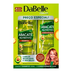 Shampoo+condicionador Dabelle Abacate Nutritivo 250+200ml