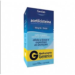 Acetilcisteina 40mg/ml Xpe Ad 120ml Gen.geolab