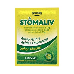 Stomaliv Abacaxi Env 5g (f). Leia A Bula Para Informações Completas Sobre Posologia_#44; Contraindicações E Reações Adve
