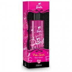 ColÔnia Barbie Body Splash Pink Sweet 200ml