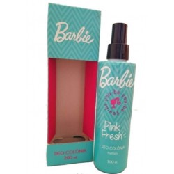 ColÔnia Barbie Body Splash Pink Fres 200ml