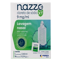 Nazzo Xt Alto Volume 0,9% 15 SachÊs + Frasco 240ml