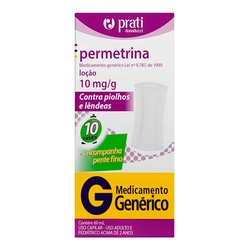 Permetrina 1% LoÇÃo 60ml Gen.prati