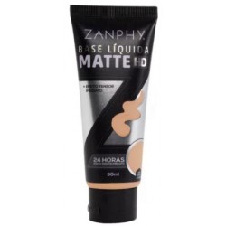 Base LÍquida Matte Zanphy 002 Bege Mel