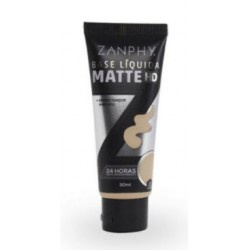 Base LÍquida Matte Zanphy 0.1 Porcelana Clara
