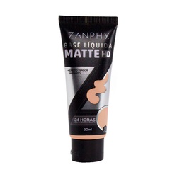 Base LÍquida Matte Zanphy 001 Porcelana