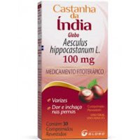 Castanha Da India 100mg 30cpr Globo