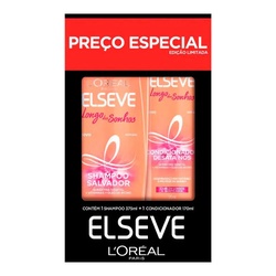 Shampoo+condicionador Elseve Longo Dos Sonhos 375ml+170ml