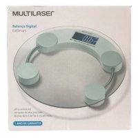 BalanÇa Digital Multilaser Smart Prata 180kg Hc039