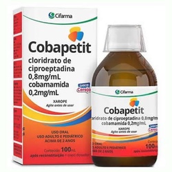 Cobapetit 0,8mg/ml + 0,2mg/ml Xpe Cereja 100ml