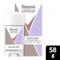 Desodorante Rexona F Creme Clinical Extra Dry 58g