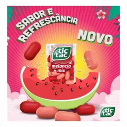 Bala Tic Tac Melancia 14,5g