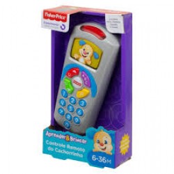 Brinquedo Fisher Aprender Brincar Controle Remoto Cachorra