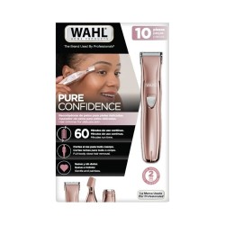 Aparador De Pelos Wahl Feminino Pure Confidence Rose Bivolt