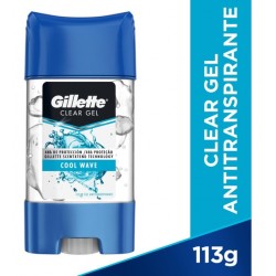Desodorante Gillette M Cleargel Cool Wave 113g