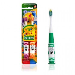 Escova Dental Gum Crayola Pip-squeak +02 Ref.0232