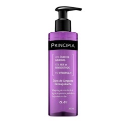 Óleo Limpeza Demaquilante Principia 30% Óleo De Girassol + 15% Mix De Tensoativos + 1% Vitamina E Ol-01 200ml
