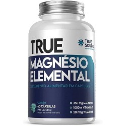 Elemental MagnÉsio True Source 725mg 60cps