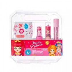 Estojo SÉllus Magia De Princesa Amorosa Esmalte+batom+gloss