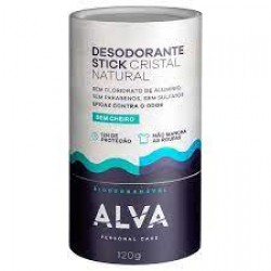 Desodorante Alva Cristal Natural Stick 120g