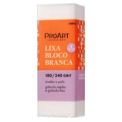 Lixa De Unha Proart Bloco Branca Ref.lbb01bj1