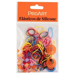 ElÁstico Proart Silicone Sortidos G 100un
