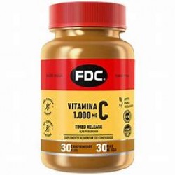 Vitamina C 1.000mg Fdc 30cpr AÇÃo Prolongada