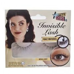 CÍlios PostiÇos That Girl 3d Invisible Lash Mega Light 1 Par