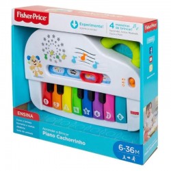 Brinquedo Piano Cachorrinho Aprender E Brincar Ref.gfx34