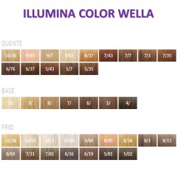 ColoraÇÃo Wella Illumina Color 7/43 Louro MÉdio V Dourado 60
