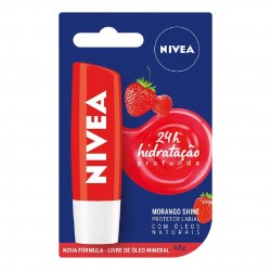 Hidratante Labial Nivea Morango 4.5g