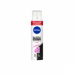 Desodorante Nivea F Aero Black/white Invisible Clear 200ml