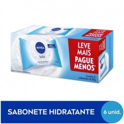 Sabonete Nivea ProteÍna Do Leite 6un 85g
