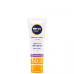 Protetor Solar Nivea Sun F Fps50 Beauty Expert Sensitive 50g