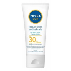 Protetor Solar Nivea Sun F Fps30 Toque Seco Antissinais 40ml