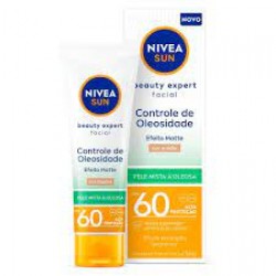 Protetor Solar Nivea Sun F Fps60 Beauty Expert Cor MÉdia 50g