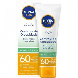 Protetor Solar Nivea Facial Beauty Exp Oleos Fps60 50g+a Mic