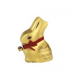 Chocolate Lindt Lindor Gold Bunny 50g 5un