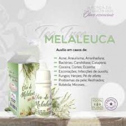 Óleo De Melaleuca Clara Cosmetik 100% Puro 10ml