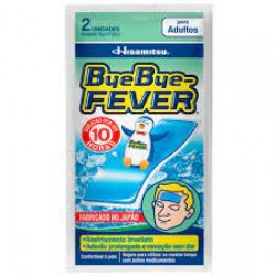 Adesivo Para AlÍvio Da Febre Bye Bye Fever Adulto 2un