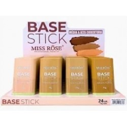 Base Stick Miss RÔse MÉdia E Alta Cobertura 11g 7601 -3