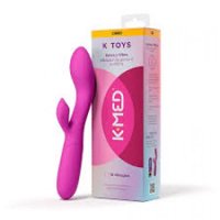 Vibrador K-med K-toys Entra Y Vibra Ponto G E ClitÓris 10mod