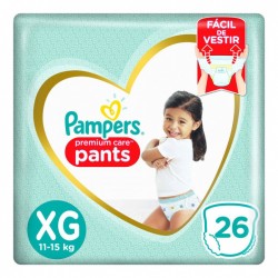 Fralda Pampers Pants Premium Care Xg 26un